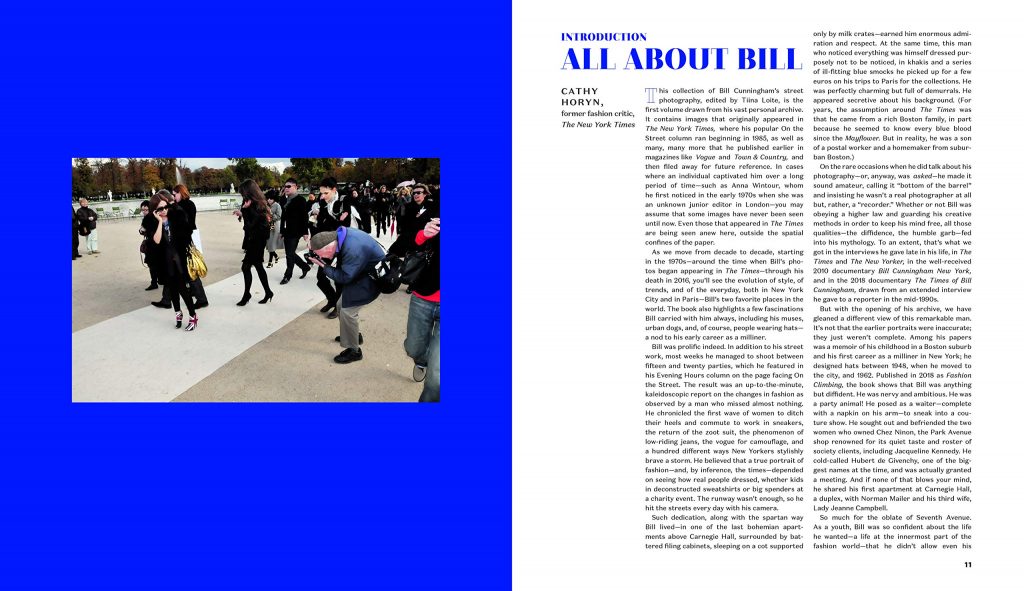 Bill Cunningham: On the Street: Five Decades of Iconic Photography