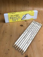 David Shrigley Pencil Set - 7 Pencils (Gift Boxed)