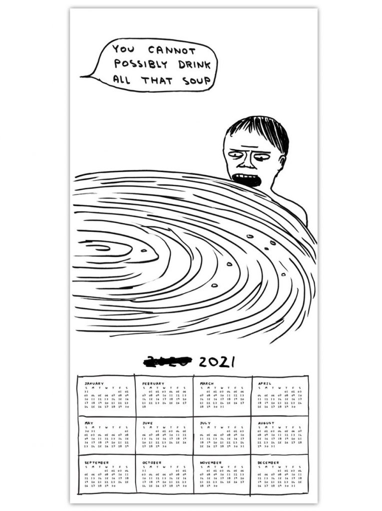 David Shrigley 2020 Calendar