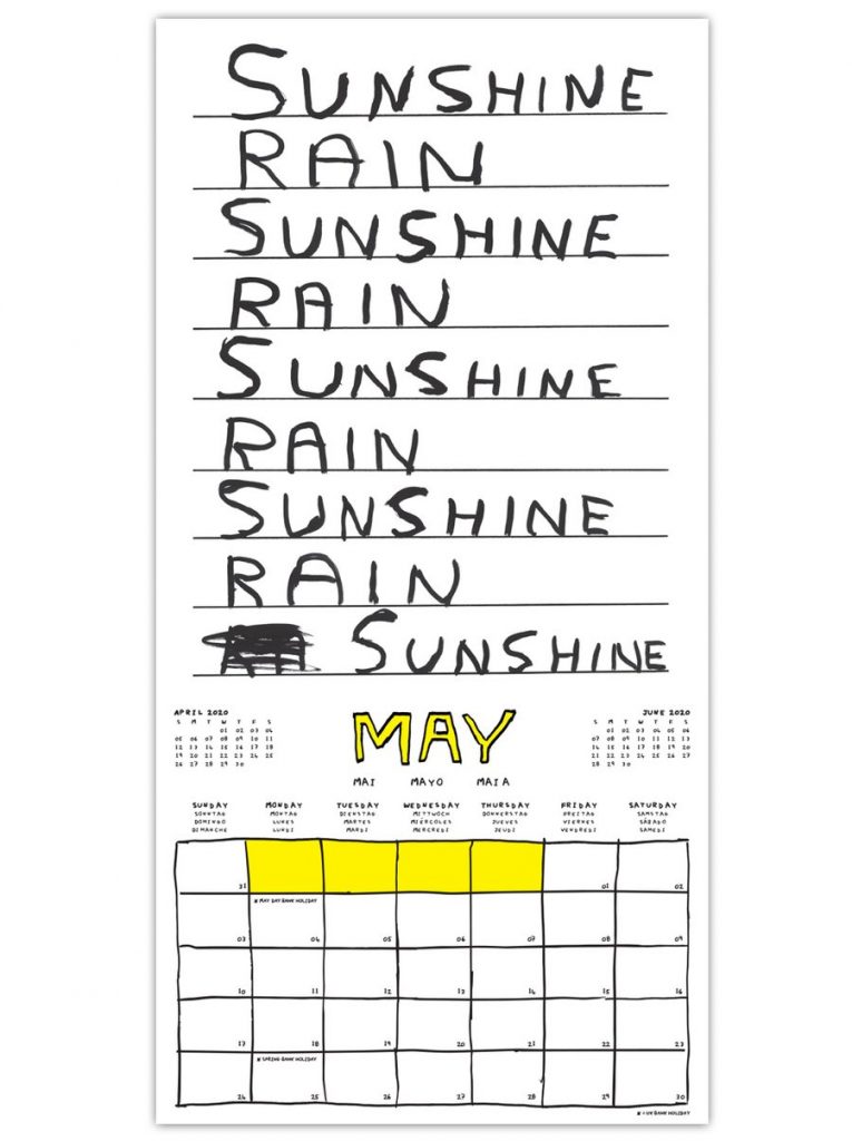 David Shrigley 2020 Calendar