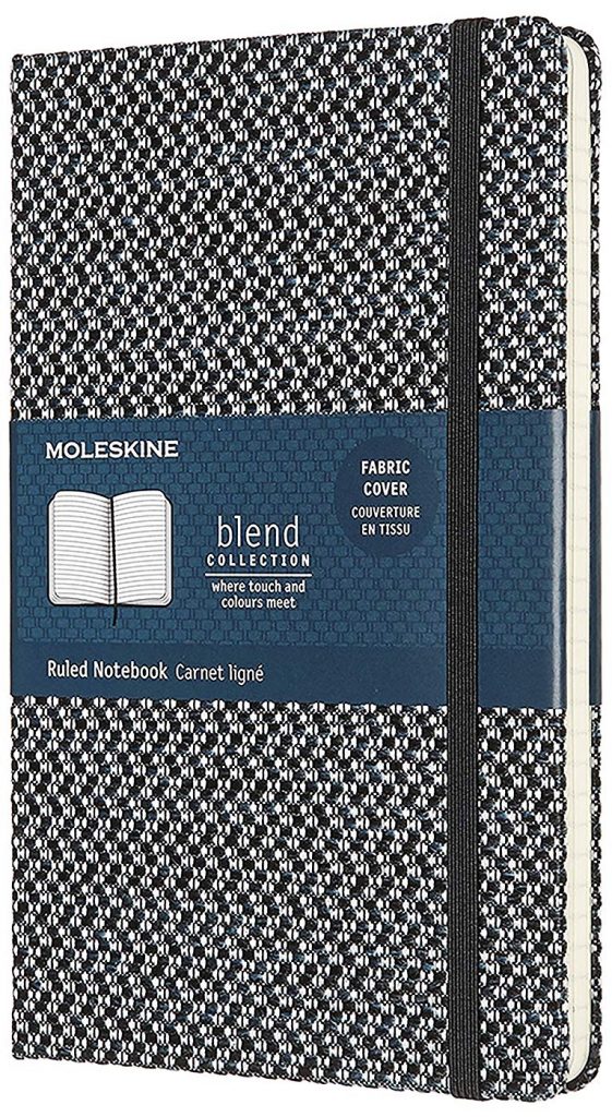 Moleskine Limited Collection Blend Textile Notebook (Large, Rule