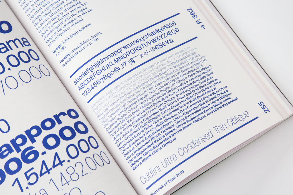 Yearbook of Type 2019/20 (Slanted)