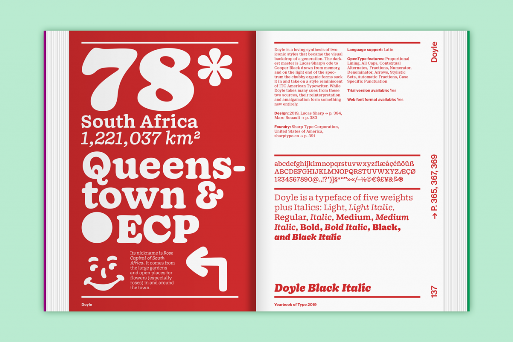 Yearbook of Type 2019/20 (Slanted)