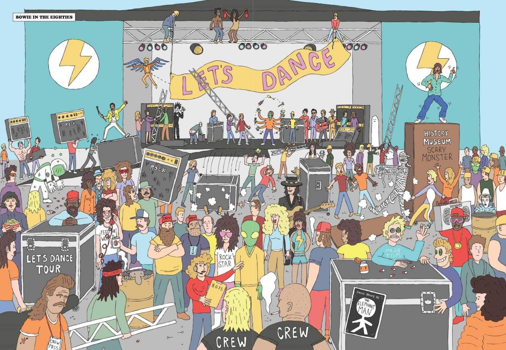 Where’s Bowie? Search for David Bowie in Berlin, Studio 54, Outer Space and more…