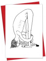 David Shrigley Christmas Card - Ant Fuck Off