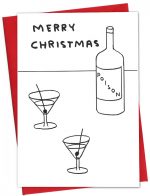 David Shrigley Christmas Card - Xmas Poison