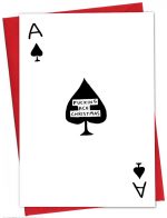 David Shrigley Christmas Card - Fucking Ace Christmas