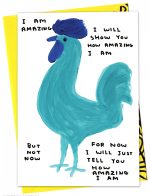 David Shrigley Greetings Card - I Am Amazing