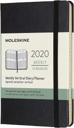 Moleskine Classic 12 Month 2020 Weekly Planner, Hard Cover, Pocket
