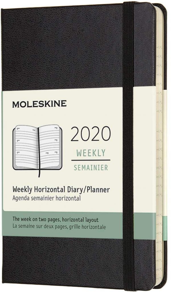 Moleskine Classic 2020 Weekly Planner (Horizontal, Hard Cover, P