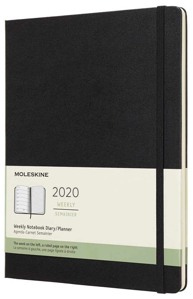 Moleskine Classic 2020 Weekly Planner (Hard Cover, XL)