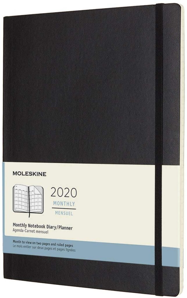Moleskine Classic 2020 Monthly Planner (Soft Cover, XL)