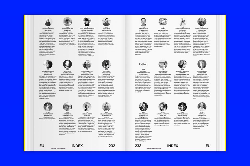 Slanted, Issue 34: Europe