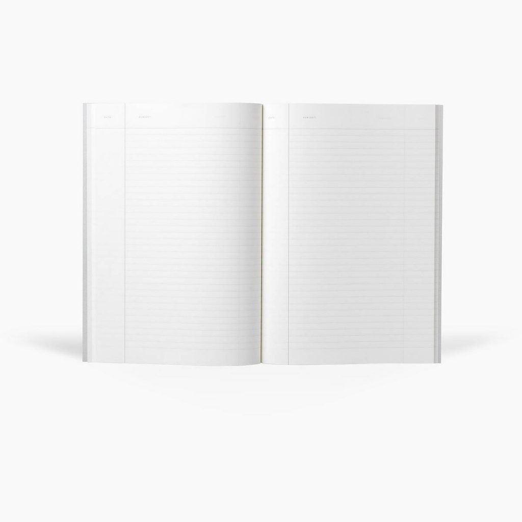 Notem – Vita Notebook (Large, Bright Red)