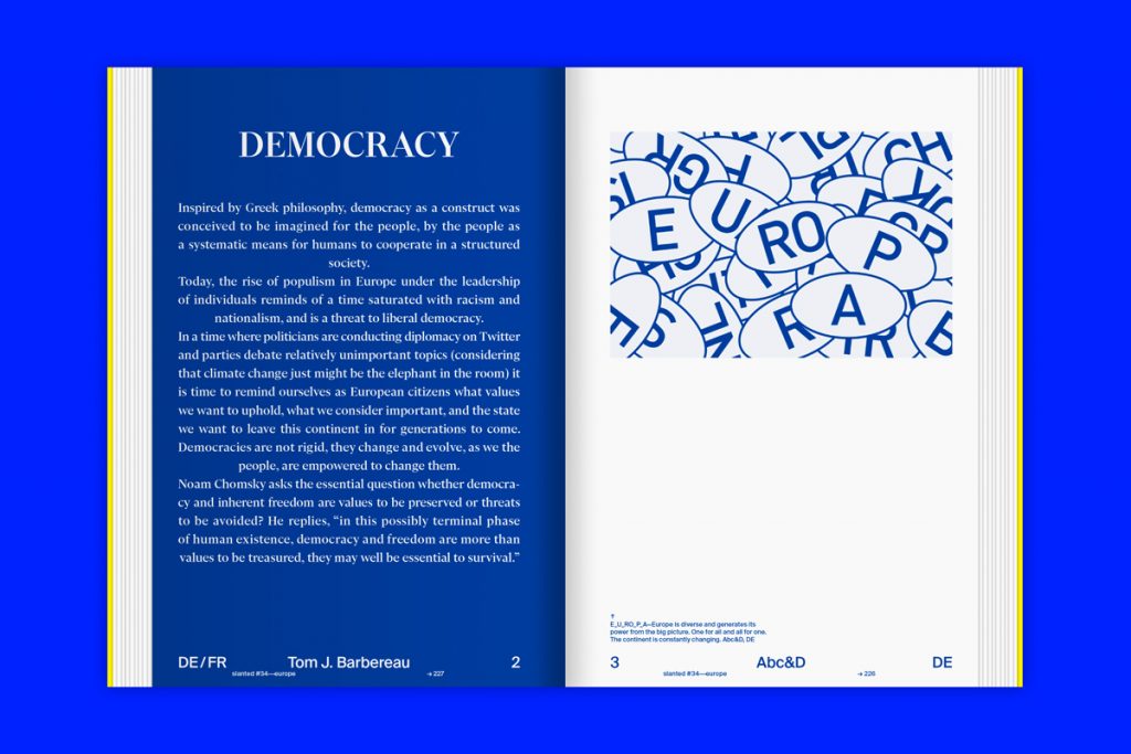 Slanted, Issue 34: Europe