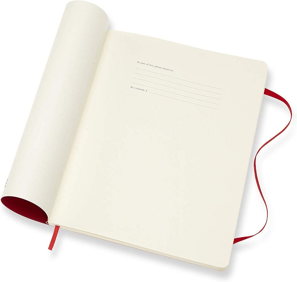 Moleskine Classic 2020 Weekly Planner (Soft Cover, XL, Scarlet R