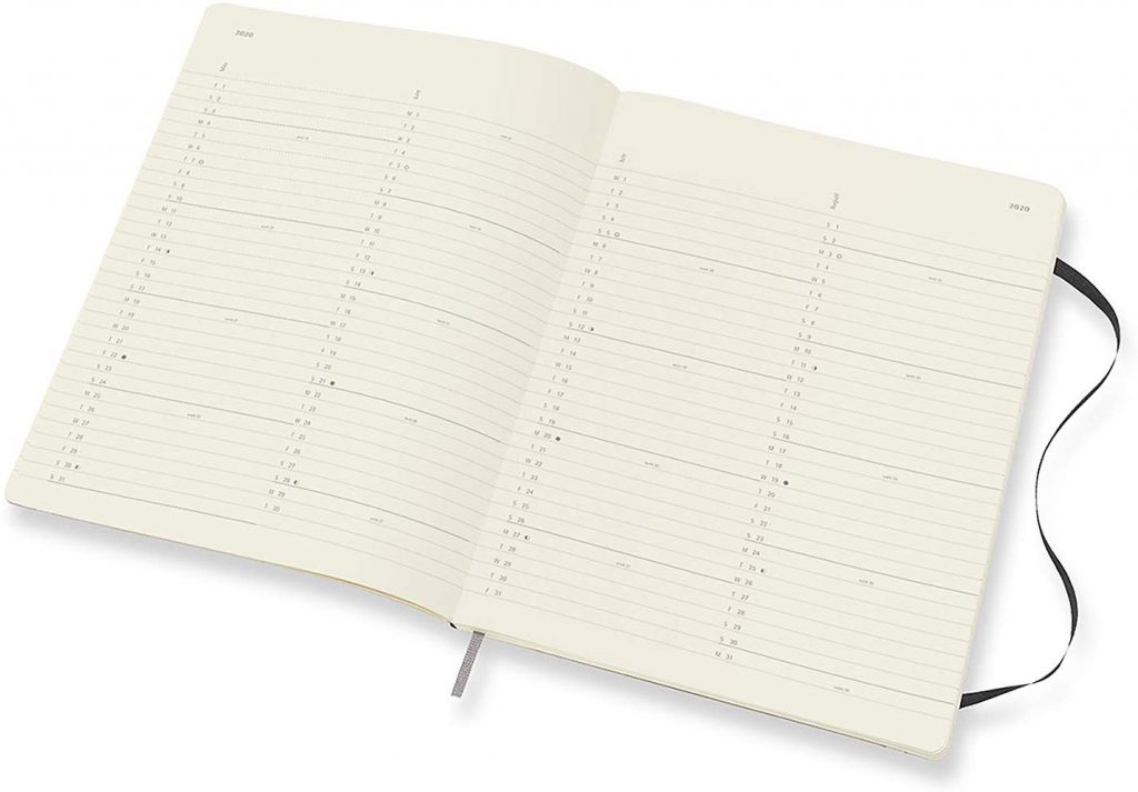 Moleskine Classic 2020 Monthly Planner (Soft Cover, XL)