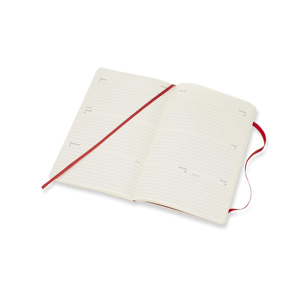 Moleskine Classic 2020 Weekly Planner (Soft Cover, Large, Horizo