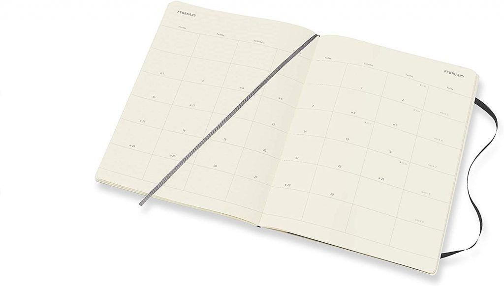 Moleskine Classic 2020 Monthly Planner (Soft Cover, XL)