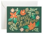 Rifle Paper Co. - Wintergreen Christmas (Card + Envelope)