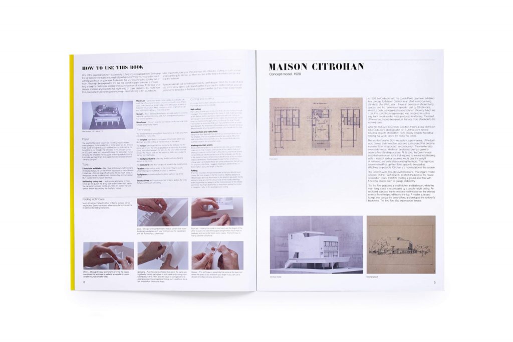Le Corbusier Paper Models: 10 Kirigami Buildings To Cut And Fold