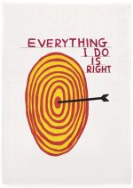 David Shrigley - Everything I Do is Right Tea Towel