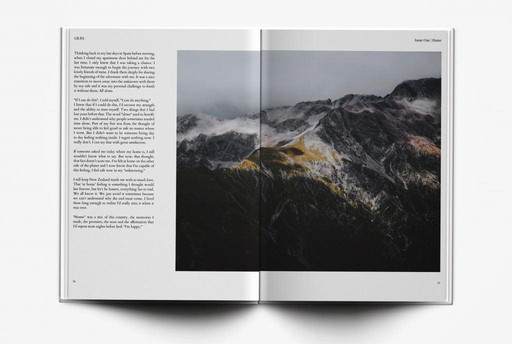 GRÆS, Issue One – Home