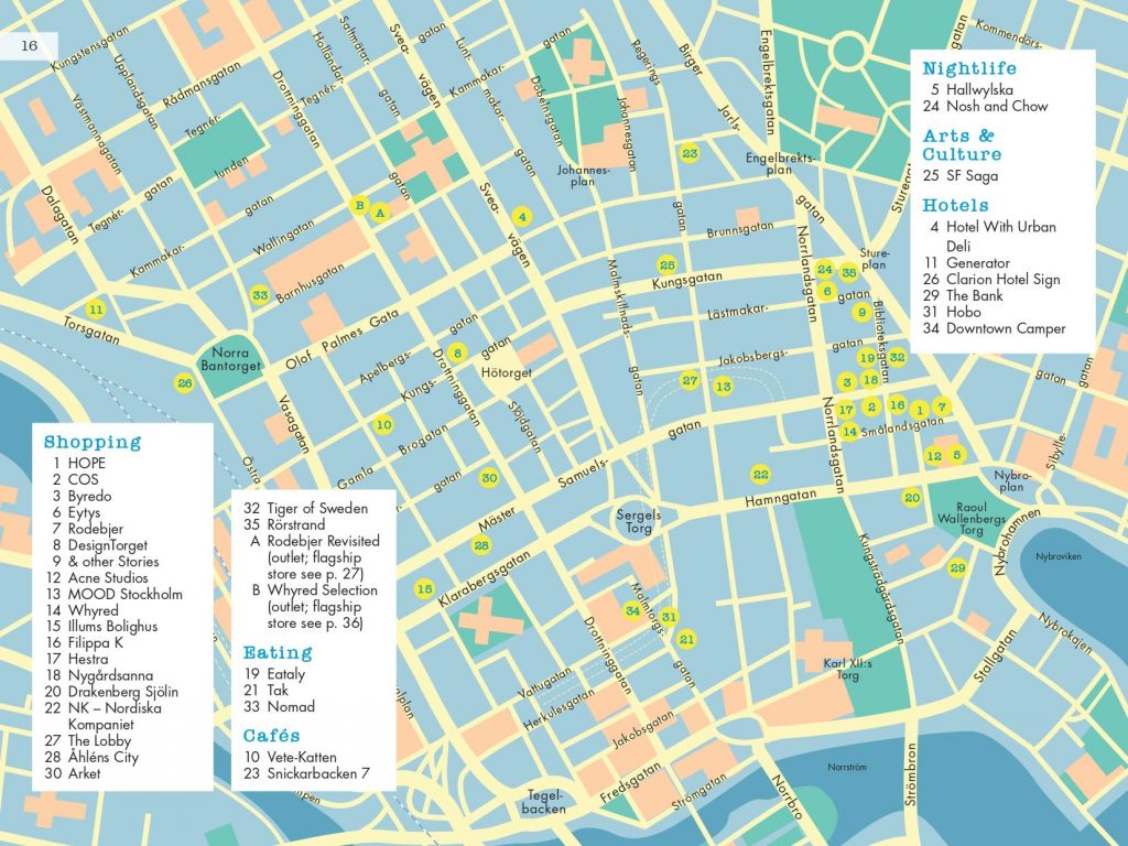 Stockholm Style Guide: Eat Sleep Shop