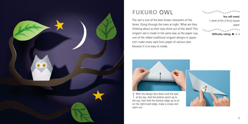 Origami Flowers and Birds